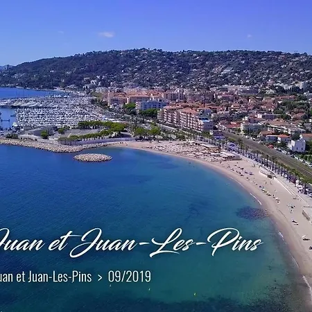 Luxurious Large 2 With Panoramic Sea View, Ac Antibes