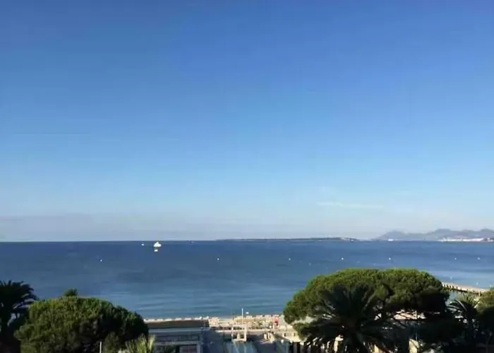 Luxurious Large 2 With Panoramic Sea View, Ac Antibes